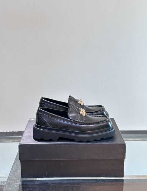 Dolce & Gabbana DG Thick Sole Formal Leather Shoes