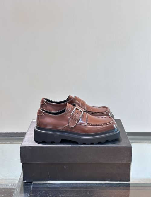 Dolce & Gabbana DG Thick Sole Formal Leather Shoes