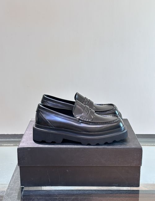 Dolce & Gabbana DG Thick Sole Formal Leather Shoes