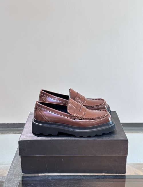 Dolce & Gabbana DG Thick Sole Formal Leather Shoes