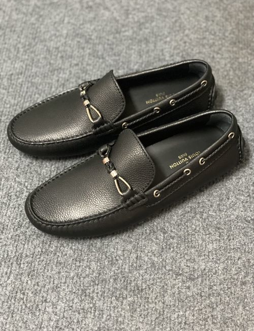 Louis Vuitton LV Gloria Series Monogram Embossed Driving Loafers