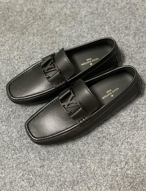 Louis Vuitton LV Gloria Series Monogram Embossed Driving Loafers