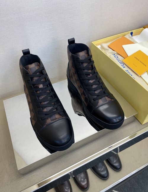Louis Vuitton LV Skate Shoes With PVC And Leather Upper