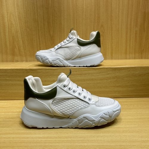 McQueen Curved Sole Lightweight Casual Sneakers