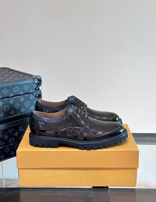 Louis Vuitton LV Cowhide Leather Shoes With Rubber Sole