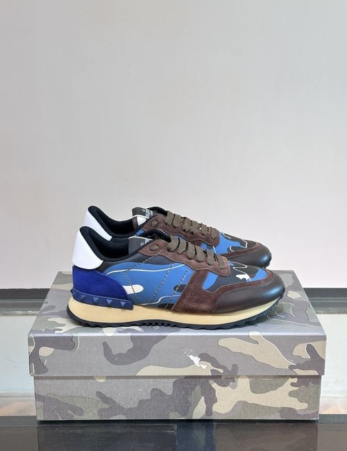 Valentino Stitched Non-slip Casual Sneakers