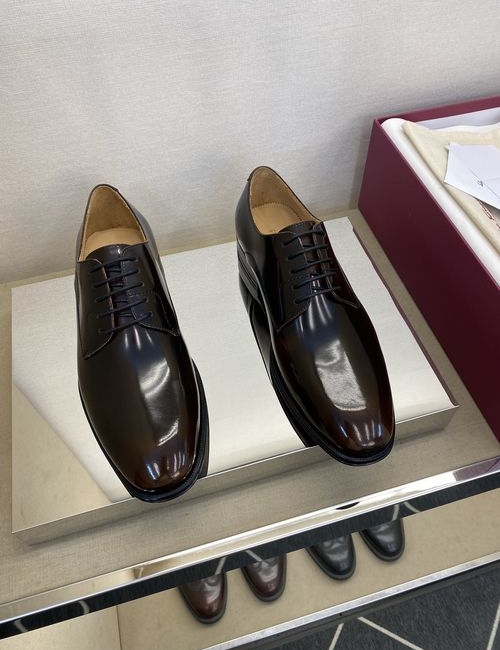 Ferragamo Formal Leather Shoes Cowhide Leather Outsole