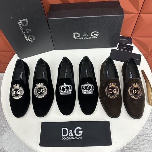 Dolce & Gabbana DG Ariosto Embroidered Loafer Shoes