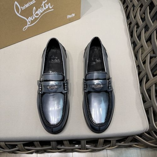 Christian Louboutin Formal Leather Shoes With Red Sole