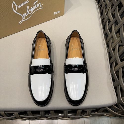 Christian Louboutin Formal Leather Shoes With Red Sole