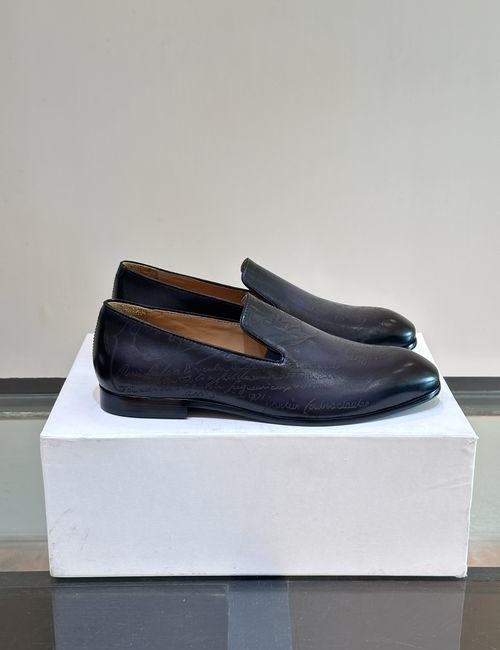 Berluti Handcrafted Premium Leather Dress Shoes