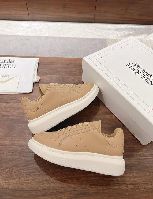 McQueen Comfortable Casual White Sneakers