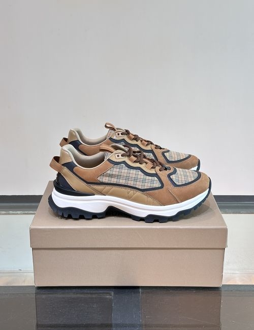 Burberry Vintage Plaid Elevator Sneakers