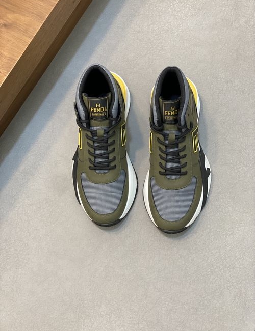 Fendi Flow Mid-top Casual Sports Shoes