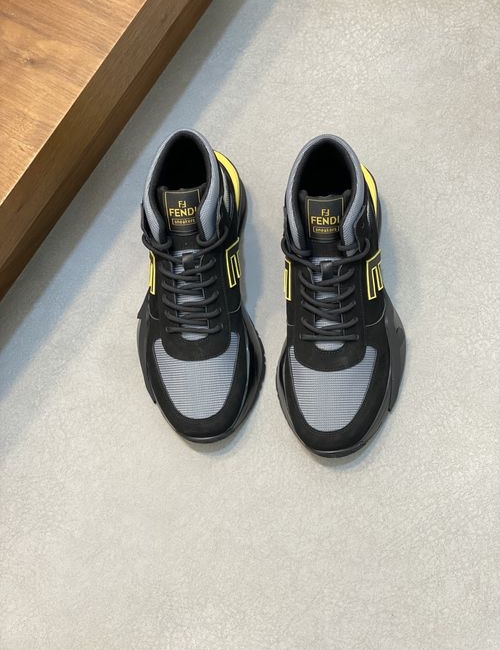 Fendi Flow Mid-top Casual Sports Shoes