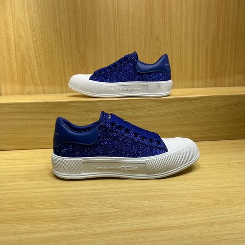 McQueen Premium Cowhide Casual Sneakers