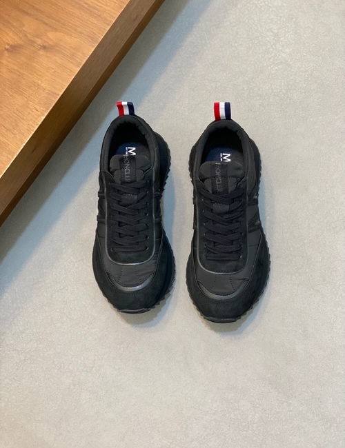 Moncler Stitched Fabric Rubber Casual Sneakers