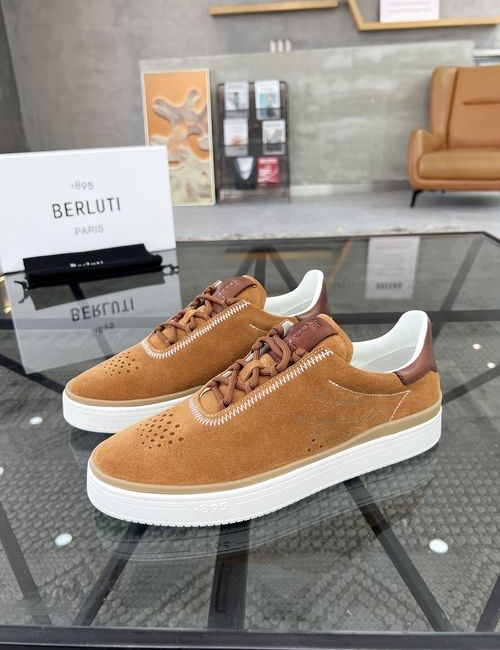 Berluti Printed Cowhide Casual Footwear