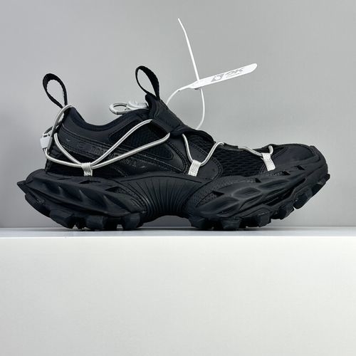Balenciaga 18XL Outdoor Hiking Shoes Black Beige