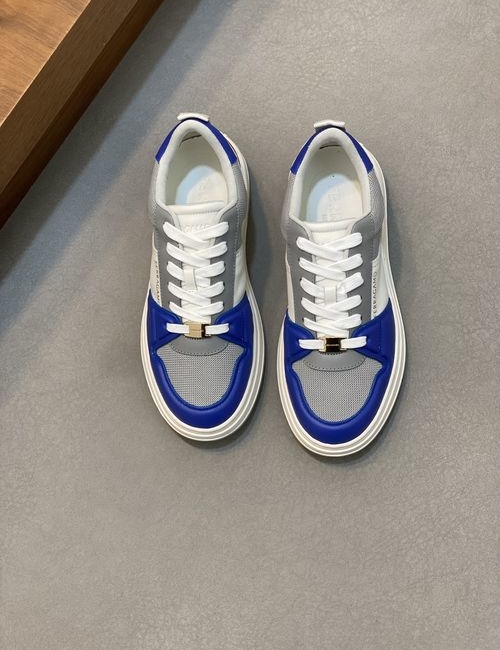 Ferragamo Logo Embroidered Nappa Leather Shoes