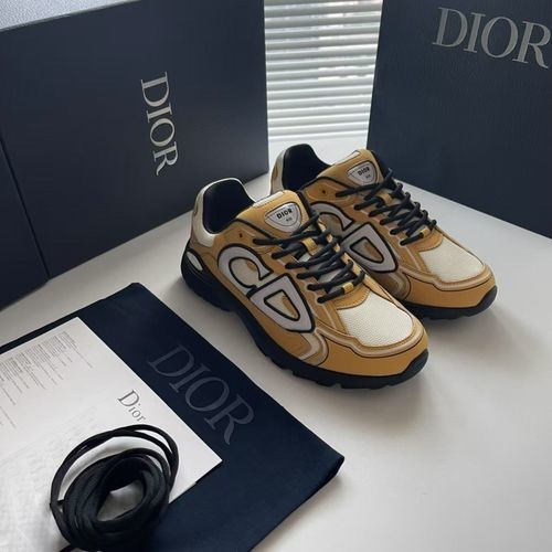Christian Dior CD B30 Reflective Logo Low-top Sneakers