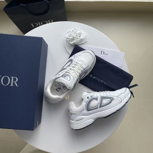 Christian Dior CD B30 Reflective Logo Low-top Sneakers