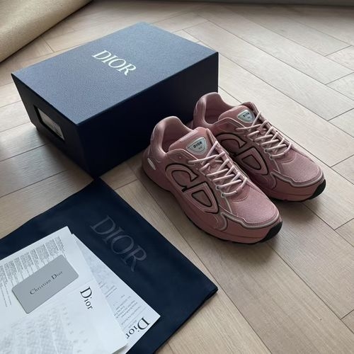 Christian Dior CD B30 Reflective Logo Low-top Sneakers