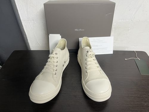 Rick Owens Big Triangle Leather Sneakers