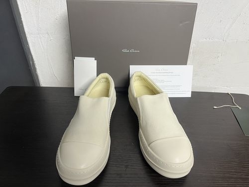 Rick Owens Big Triangle Leather Sneakers
