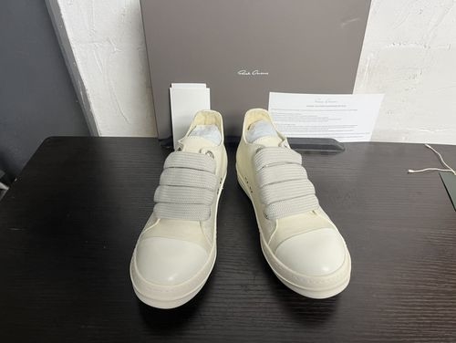 Rick Owens Big Triangle Leather Sneakers
