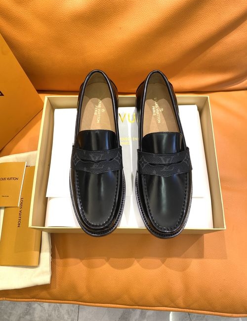 Louis Vuitton LV Major Loafers Monogram Jacquard Leather Sole