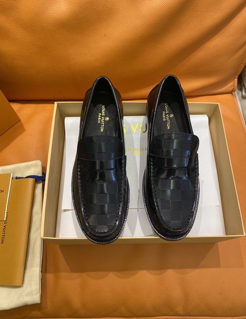 Louis Vuitton LV Major Loafers Monogram Jacquard Leather Sole