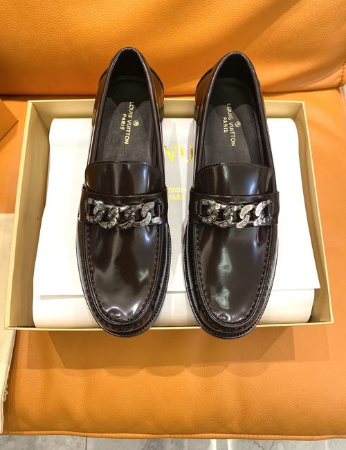 Louis Vuitton LV Major Loafers Monogram Jacquard Leather Sole