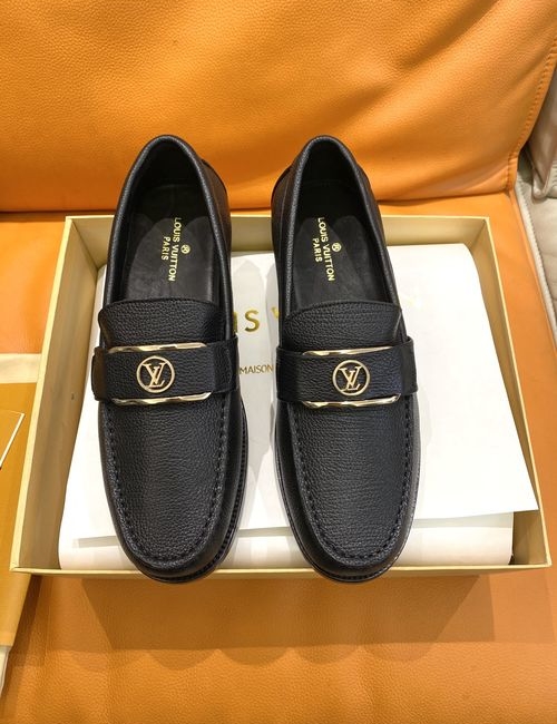 Louis Vuitton LV Major Loafers Monogram Jacquard Leather Sole