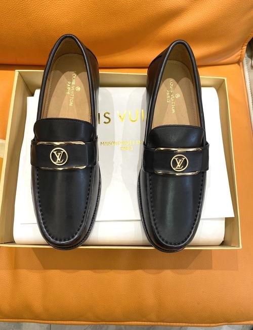 Louis Vuitton LV Major Loafers Monogram Jacquard Leather Sole