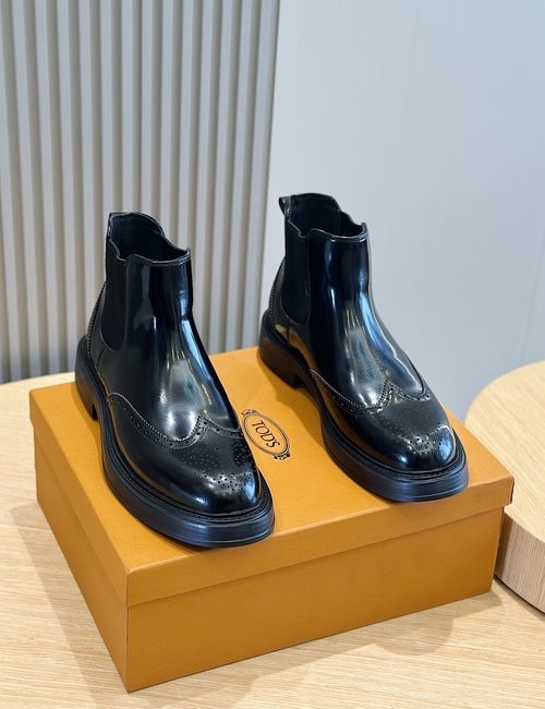 Tods Cowhide Suede High-top Hiking Boots