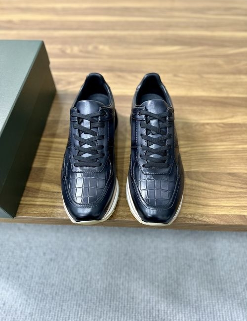 Berluti Hand-patinated Leather Oxford Dress Shoes