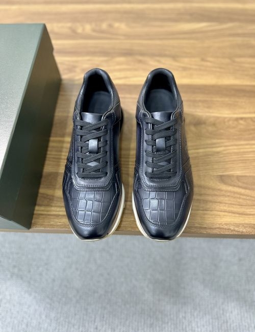 Berluti Hand-patinated Leather Oxford Dress Shoes