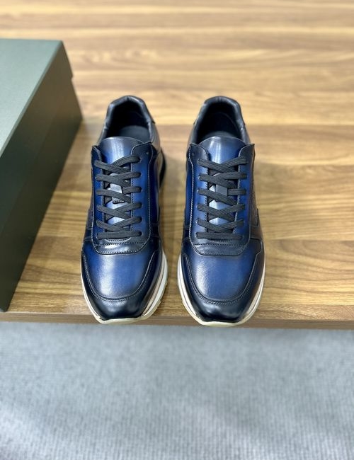 Berluti Hand-patinated Leather Oxford Dress Shoes