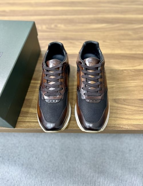 Berluti Hand-patinated Leather Oxford Dress Shoes