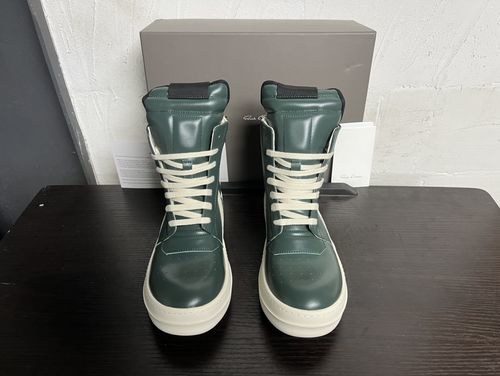 Rick Owens Inverted Triangle Calfskin Casual Shoes