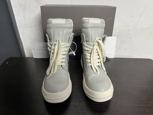 Rick Owens Inverted Triangle Calfskin Casual Shoes