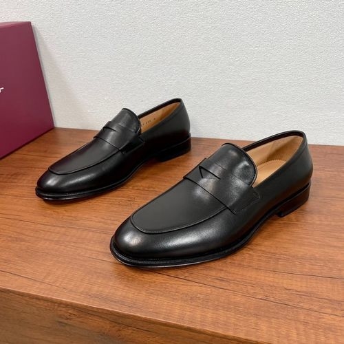 Ferragamo Penny Leather Loafers With Rubber Pads