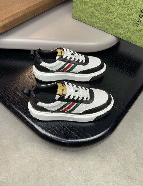 Gucci Premium Casual Sneakers With Brand Webbing
