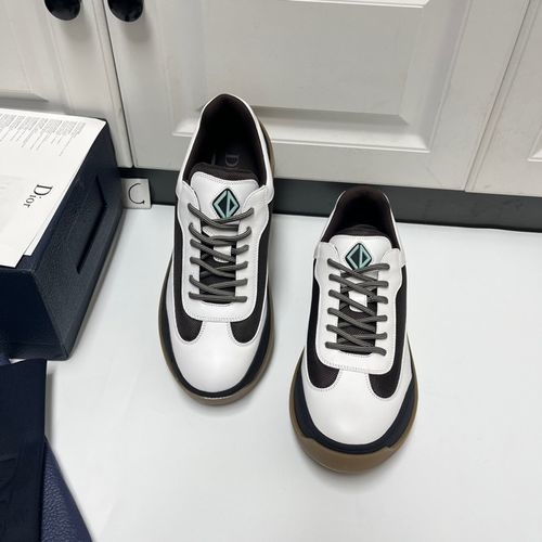 Christian Dior CD Casual Sneakers With Rubber Outsole