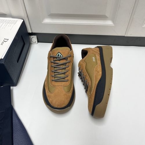 Christian Dior CD Casual Sneakers With Rubber Outsole