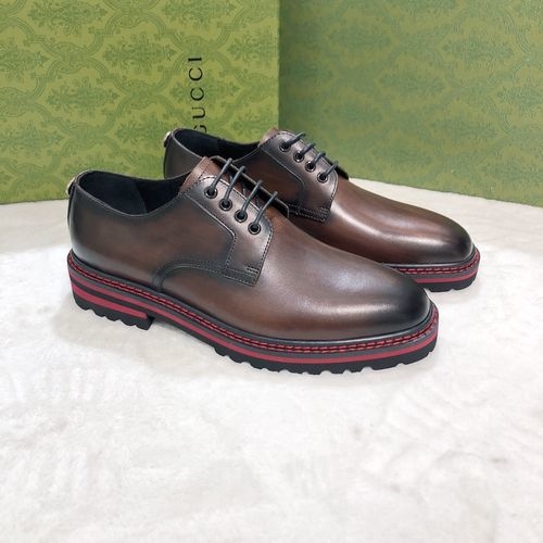 Gucci Oxford Loafer Leather Dress Shoes