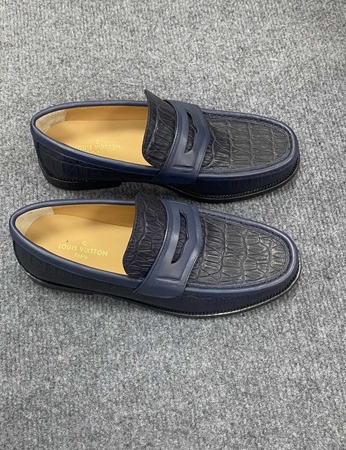 Louis Vuitton LV Premium Cowhide Leather Business Dress Shoes