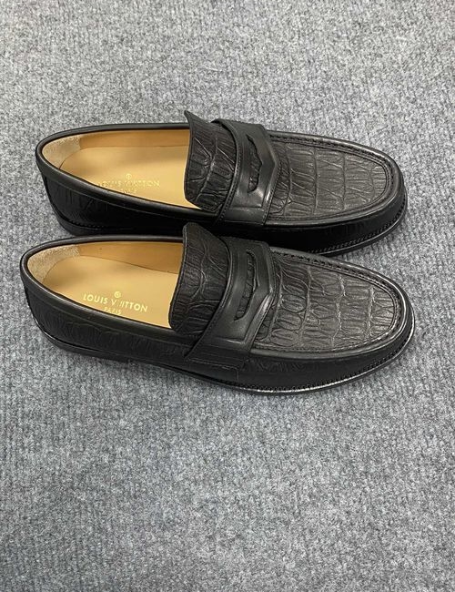 Louis Vuitton LV Premium Cowhide Leather Business Dress Shoes