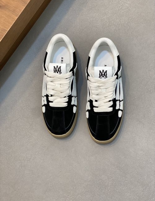 Ami Bone Design Casual Sneakers